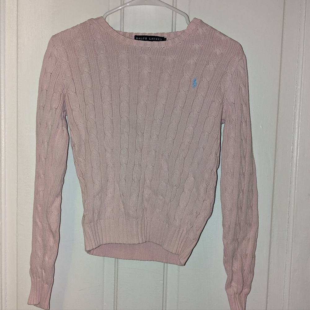 Pink Ralph Lauren Sweater